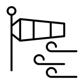 a black and white line drawing of an open door