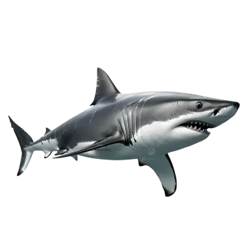 an image of a shark on a white background