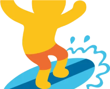 a person on a surfboard in the water