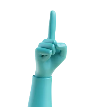 a hand that is holding up a peace sign