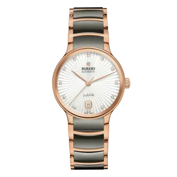 rada ladies's watch with two - tone steel bracelet