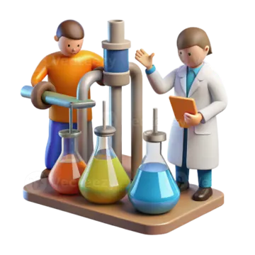 two people working in a laboratory