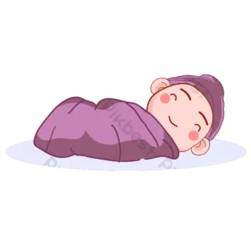 a baby sleeping on the floor