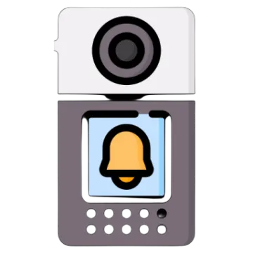 a phone with a bell on it