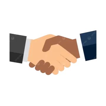 two hands shaking over each other hands