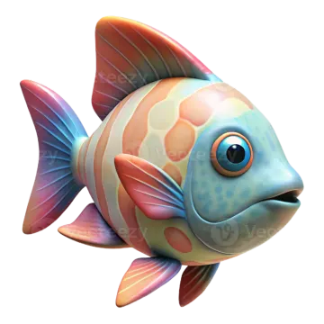 an image of a colorful fish