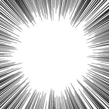 a black and white background with rays