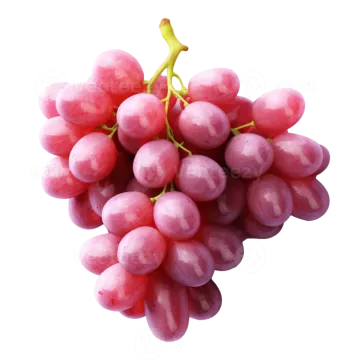 a bunch of red grapes