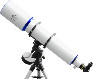 a telescope on a tripod stand