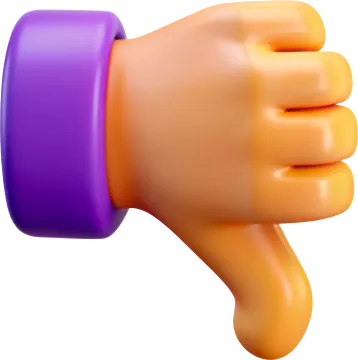 a hand with a thumb on it