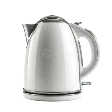 an electric kettle on a white background