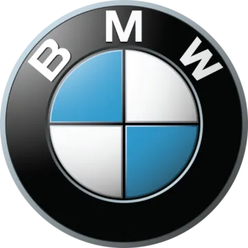 the bmw logo on a white background