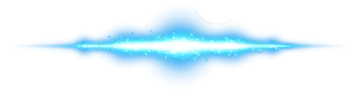 a white background with a blue and white sound wave