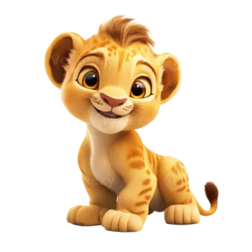 the lion cub from disney's the lion king