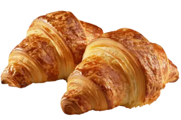 two croises on a white background