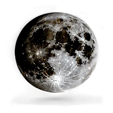 a black and white image of the moon