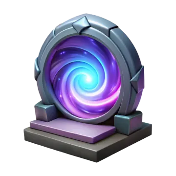 an image of a purple and blue ball on a white background