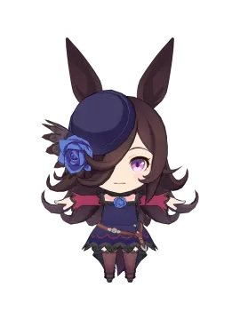 a drawing of a girl wearing a hat and holding a wand