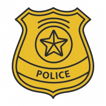 a police badge
