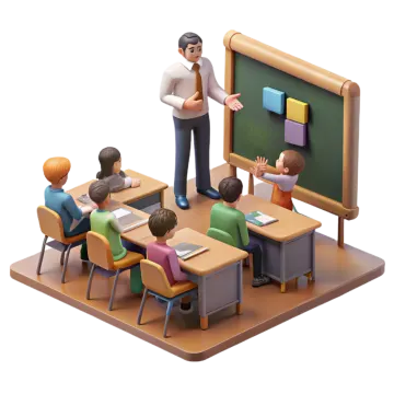 a blackboard on the table
