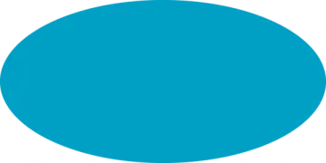 a blue circle on a white background