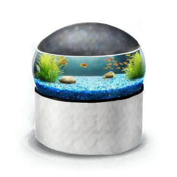 a fish tank with an aquarium inside
