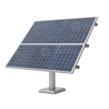 a solar panel on a white background