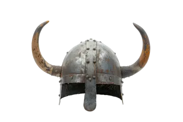 a close up of a helmet on a white background
