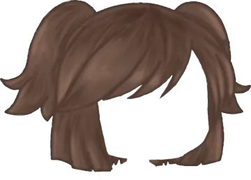 a drawing of a woman's hair