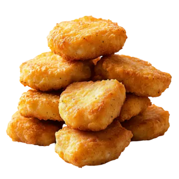 a pile of fried chicken nus