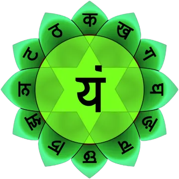 a green flower with the letter j on it