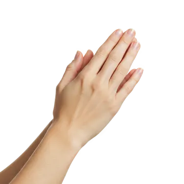 a woman's hand with a ring on it