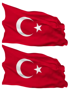 turkey and turkey flags