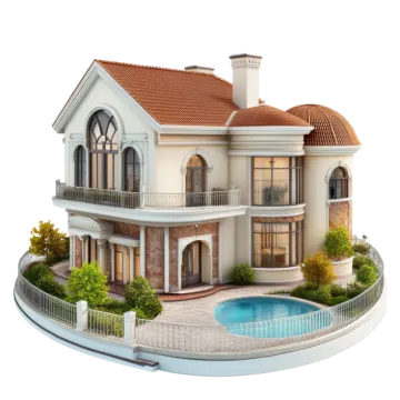 a model of a house