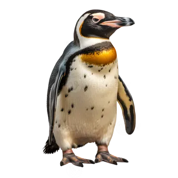 an image of a penguin standing on the ground