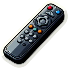an illustration of a remote control