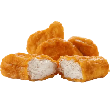 a pile of chicken nus