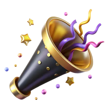 a purple and gold mega blaster