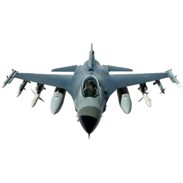 a fighter jet is flying in the air