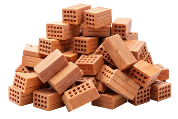 a pile of wooden blocks