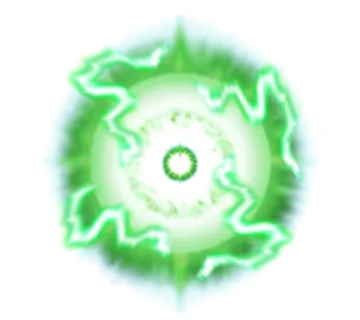 an image of a green and white flower