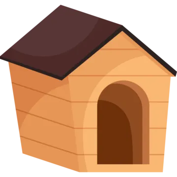 a dog house