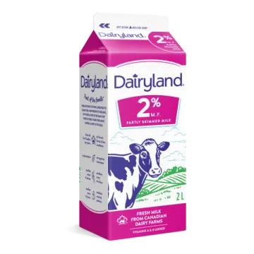 dairyland 2 % milk