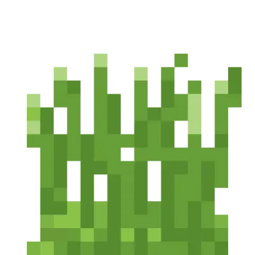 a white background with green squares on it
