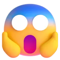 an image of a person's face with their hands on it