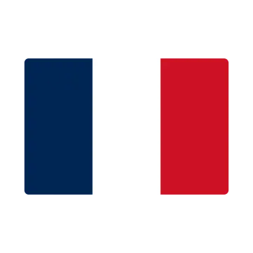 a red, white and blue flag