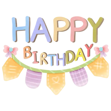 a birthday card with the words happy birthday