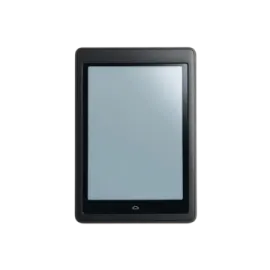 an image of a tablet with a blank screen