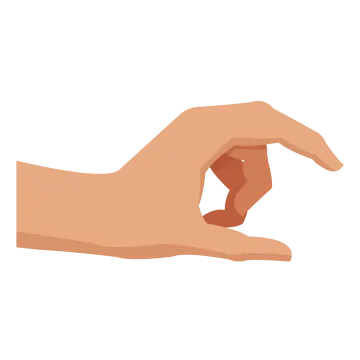 a person's hand holding a piece of paper