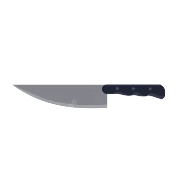 a knife on a white background